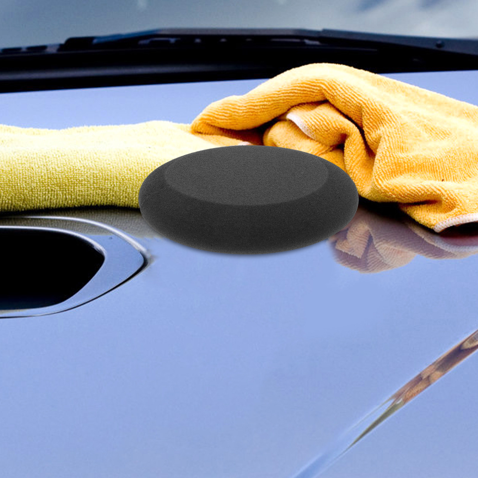 Car Polishing Pad Firm Sponge  - огляд і ціна Wax Applicator Pad